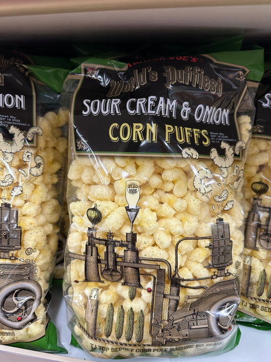 Sour Cream & Onion Corn Puffs