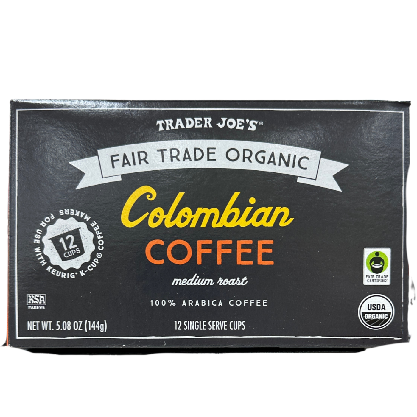 Colombian Medium Roast Coffee ORGANIC K-Cup