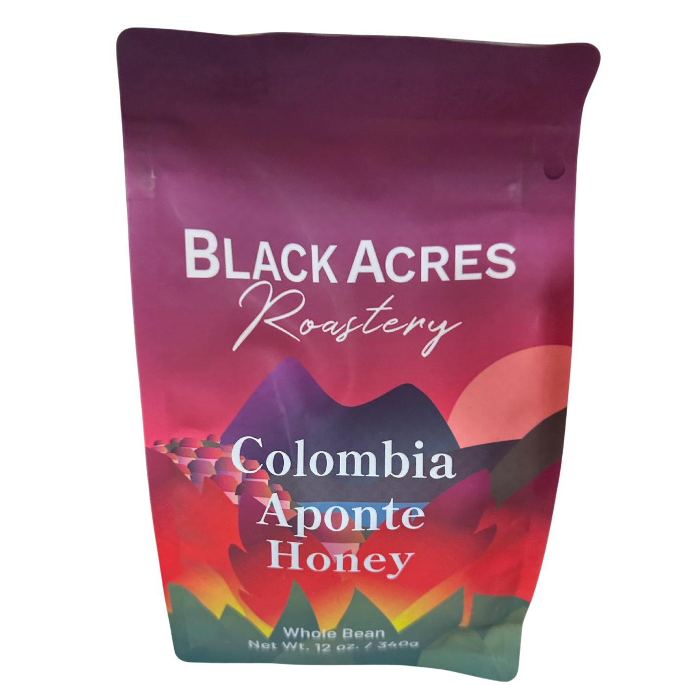 Black Acres Roastery Colombian Aponte Honey WHOLE Bean Coffee