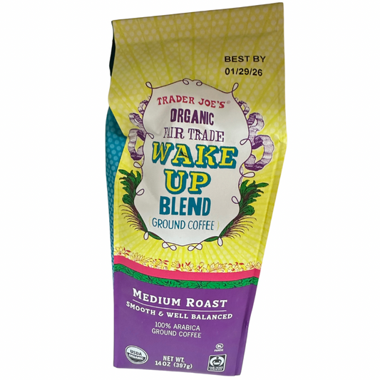 Wake up Blend Medium Roast Ground Coffee ORGANIC