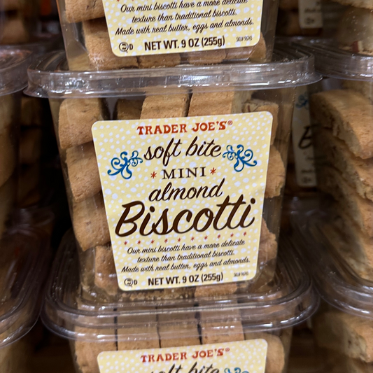 Mini Soft Bite Almond Biscotti