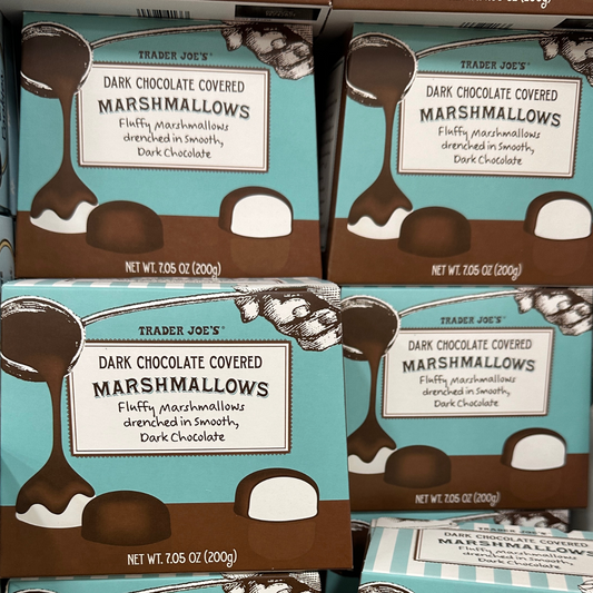 Dark Chocolate Covered Marshmallows