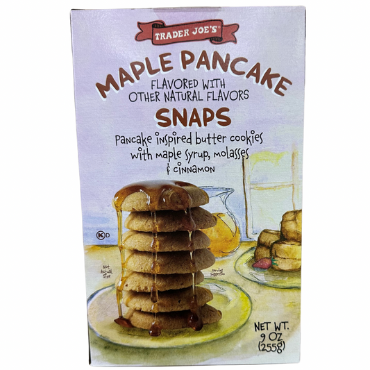 Maple Pancake Snaps Butter Cookies With Maple Syrup