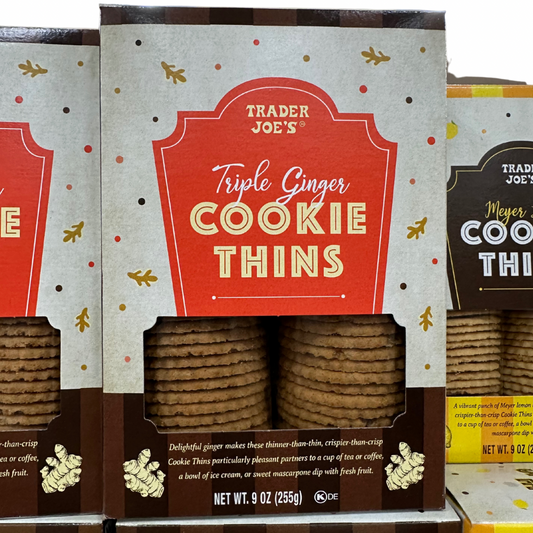 Triple Ginger Cookie Thins