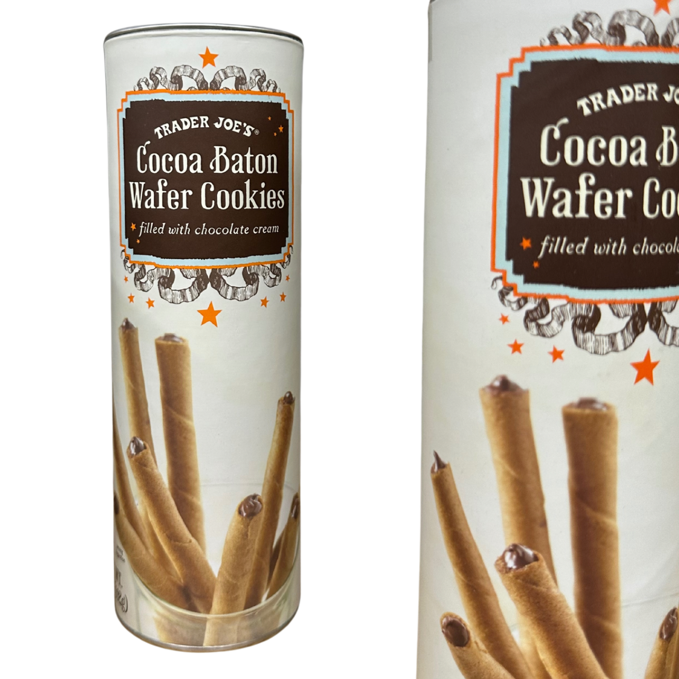 Cocoa Baton Wafer Cookies